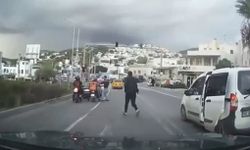 Bodrum'da trafikte kuryeye saldıran 2 kişiye 360 bin lira ceza
