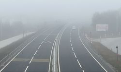 Bolu Dağı'nda sis etkili oldu
