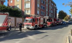 Büyükçekmece'de marketin deposunda yangın