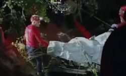 Çankırı'da otomobil uçuruma yuvarlandı: 4 ölü 1 yaralı
