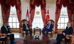 Cumhurbaşkanı Erdoğan, Kamboçya Başbakanı Manet'i kabul etti