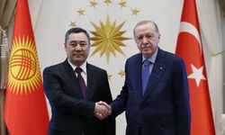 Cumhurbaşkanı Erdoğan, Kırgızistan Cumhurbaşkanı Caparov ile görüştü