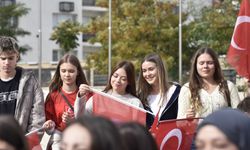 'Cumhuriyet Bayramı' coşkusuna yabancı öğrenciler de ortak oldu