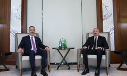 Dışişleri Bakanı Fidan, Bakü'de Azerbaycan Cumhurbaşkanı Aliyev tarafından kabul edildi