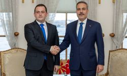 Dışişleri Bakanı Fidan, Kuzey Makedonya Devlet Bakanı Zeynula ile görüştü
