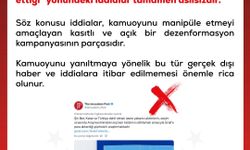 DMM: Türkiye'nin İsrail'deki seçimlere müdahale ettiği iddiaları asılsızdır