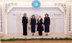 Emine Erdoğan, lider eşleriyle bir araya geldi