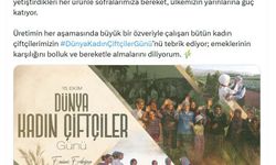 Emine Erdoğan'dan 'Dünya Kadın Çiftçiler Günü' mesajı