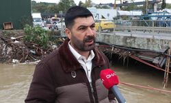 Eyüpsultan'da sağanak sonrası kablolar dere yatağına düştü: Ciddi tehlike barındırıyor