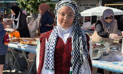 Filistinli çocuklar için resim çizdiler