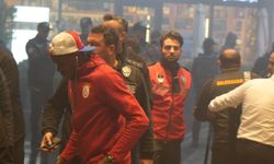 Galatasaray kafilesi Gençlerbirliği maçı için Ankara'ya geldi