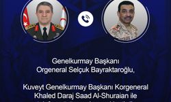 Genelkurmay Başkanı Orgeneral Bayraktaroğlu, Kuveyt'li mevkidaşı Al-Shuraian ile telefonda görüştü