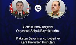 Genelkurmay Başkanı Orgeneral Bayraktaroğlu, Pakistan Savunma Kuvvetleri Komutanı Munir ile görüştü
