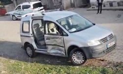 Hafif ticari araç ile çarpışan motosiklet sürücüsü öldü