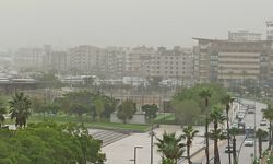 Hatay'da toz taşınımı