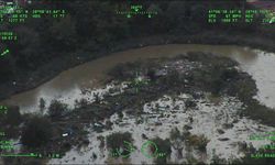 İstanbul'da selde zarar gören bölgelerde helikopterli denetim
