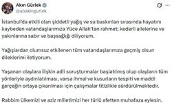 İstanbul'daki su baskınlarına ilişkin adli soruşturma