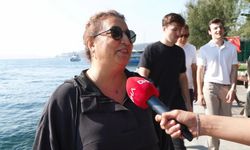 İstanbullular güneşli havanın keyfini çıkardı; kimi yüzdü kimi yürüyüş yaptı