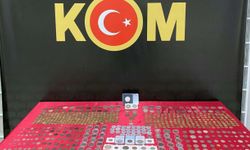 İzmir'de 672 sikke ele geçirildi
