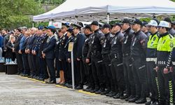 Kalp krizinden hayatını kaybeden polis memuru için uğurlama töreni