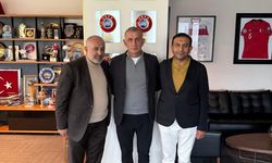 Kayserispor Başkanı Çamlı'dan Hacıosmanoğlu'na ziyaret