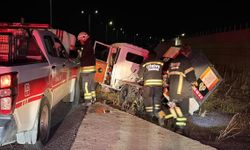Kazada yaralanan sürücü, arandığı ortaya çıkınca gözaltına alındı
