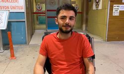 Kazada yaralanan sürücüye hastanede doğum günü sürprizi