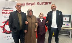 Kızılay'a 36 kez kan bağışlayan Meryem Çağdaş, ailesini de bağışçı yaptı