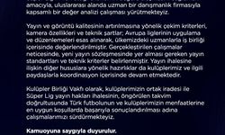 Kulüpler Birliği'nden yayın ihalesiyle ilgili açıklama