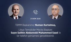 Kurtulmuş, Libyalı mevkidaşı Saad ile görüştü