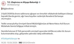 Liberya bayraklı gemi, Karadeniz'de karaya oturdu