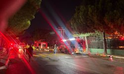 Manisa'da akü üretimi yapan fabrikada yangın (2)