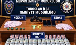 Mersin'de uyuşturucu operasyonu: 4 tutuklama