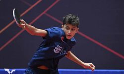 Milli sporcu Görkem Öçal, Avrupa Masa Tenisi Şampiyonası'nda mücadele ediyor