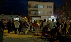 Minibüs ile motosiklet kafa kafaya çarpıştı: 1 yaralı