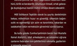 MİT Başkanı Kalın'dan Cumhuriyet Bayramı mesajı