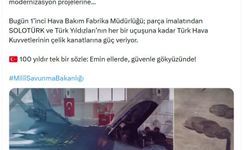 MSB'den Eskişehir'deki 1'inci Hava Bakım Fabrikası'nın 100'üncü yılına ilişkin paylaşım