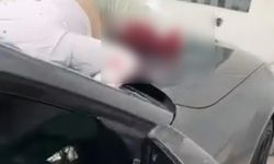 Otelin 6'ncı katından otomobilin üzerine düşen kadın ağır yaralandı