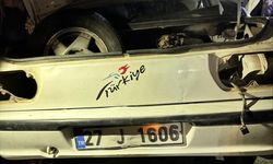 Otomobil ile tarım işçilerini taşıyan minibüs çarpıştı;1 ölü,7 yaralı