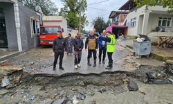 Sapanca'da selden zarar gören bölgelerde çalışmalar başladı