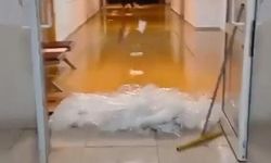 Sarıyer'de sağanak etkili oldu; hastaneyi ve evleri su bastı