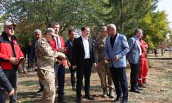 Siirt'teki petrol kampında çıkan yangın söndürüldü