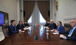 TBMM Başkanı Kurtulmuş, Kazakistan Kurultayı Başkanı Dadebay ile bir araya geldi