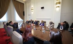 TBMM Başkanı Kurtulmuş, KKTC Cumhuriyet Meclisi Başkanı Öztürkler ile görüştü