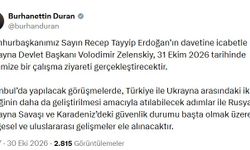 Ukrayna Devlet Başkanı Zelenskiy, Türkiye'ye gelecek