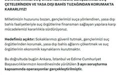 Yasa dışı bahis ve yeni nesil suç örgütü soruşturmalarında 150 gözaltı