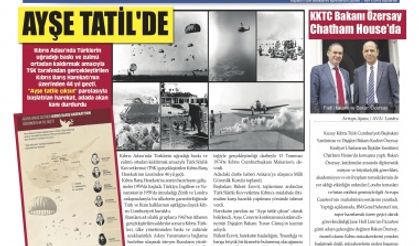 Avrupa Gazete - 20.07.2018 Manşeti
