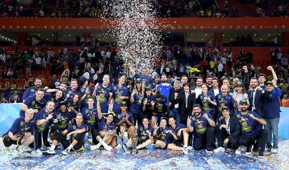 Avrupa Liginde üst üste ikinci kez şampiyon Fenerbahçe
