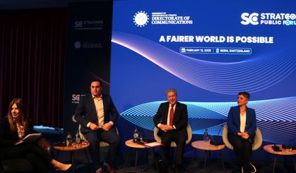 İsviçre'de Daha Adil Bir Dünya Mümkün temalı panel