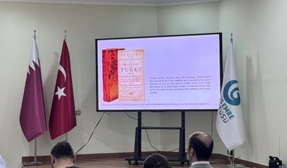 Doha Yunus Emre Enstitüsü'nde "Dönüşüm Çağında Osmanlı-Arap entelektüelleri" konuşuldu